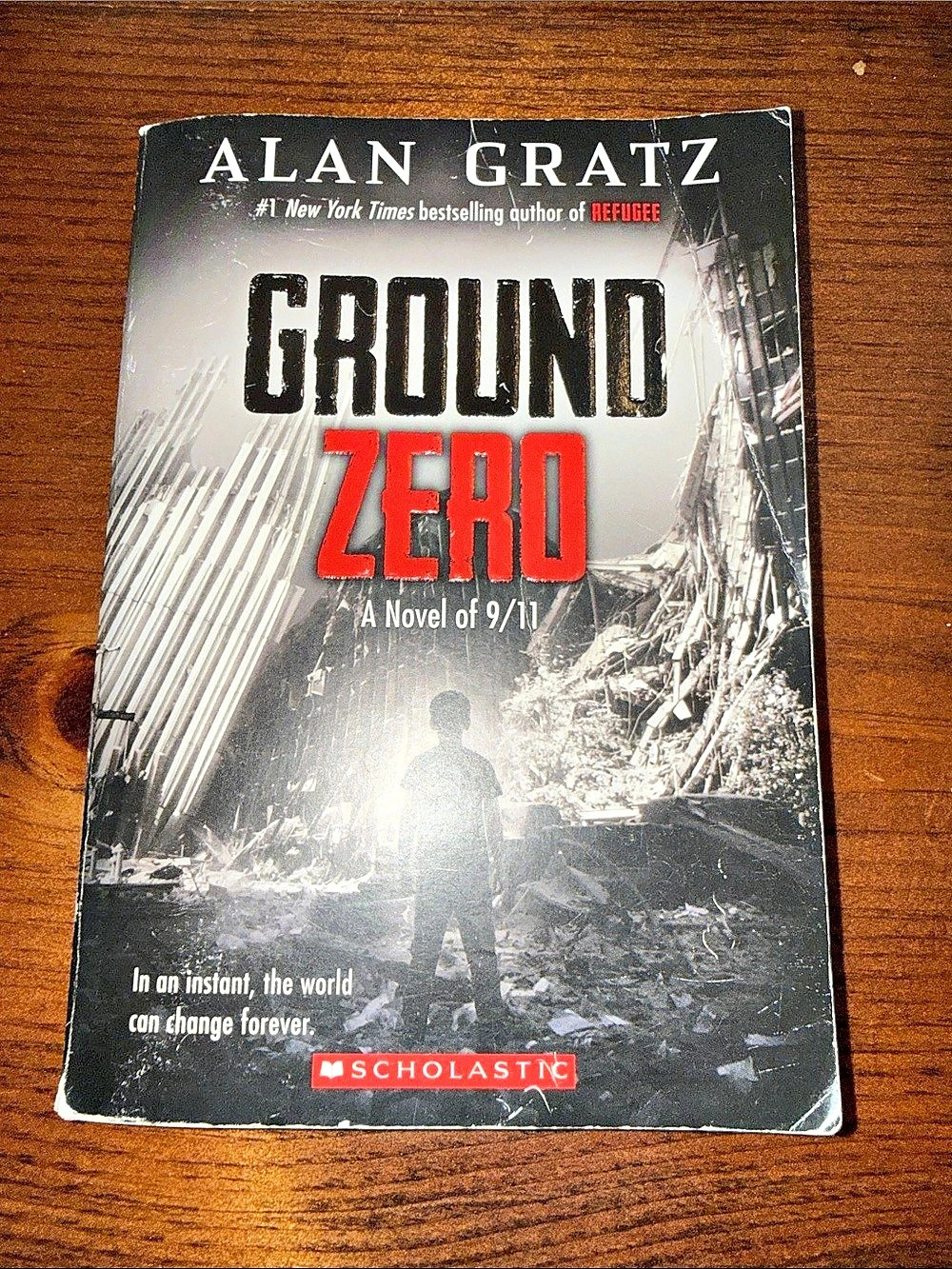 Scholastic Ground Zero by Alan Gratz Paperback Novel